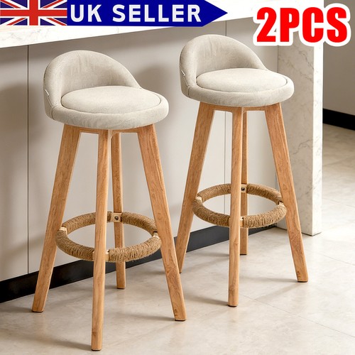 2pcs low back bar stools - 2pcs,