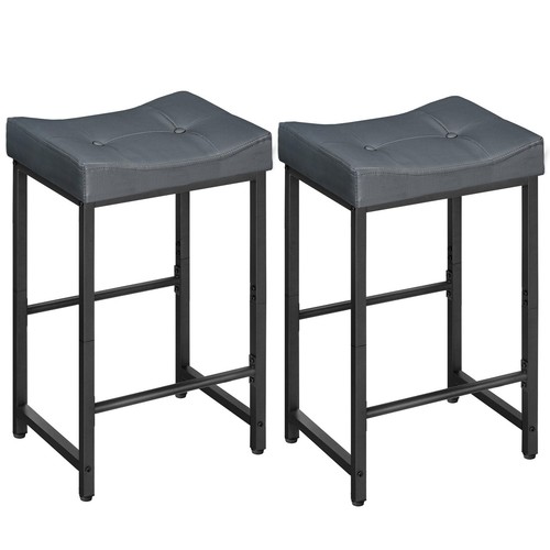 Inch gray blue stools - 24,