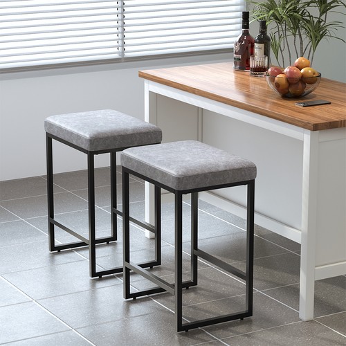1pcs upholstered bar stools - 1pcs,