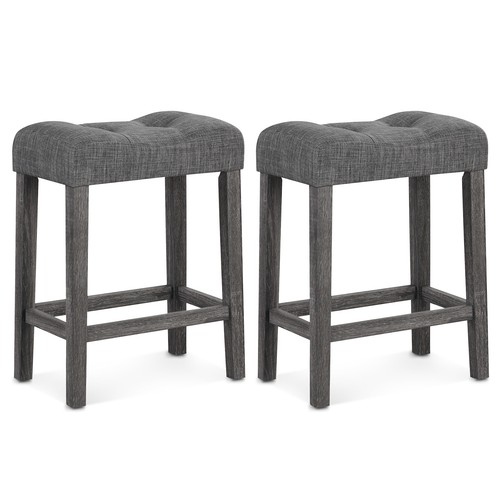 Saddle bar stools - 24",