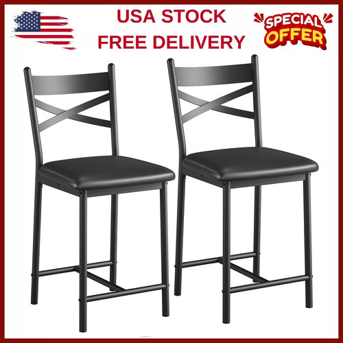 Set metal bar stools - metal,