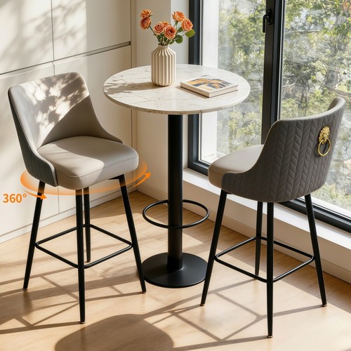 Swivel bar stools with back - stools,
