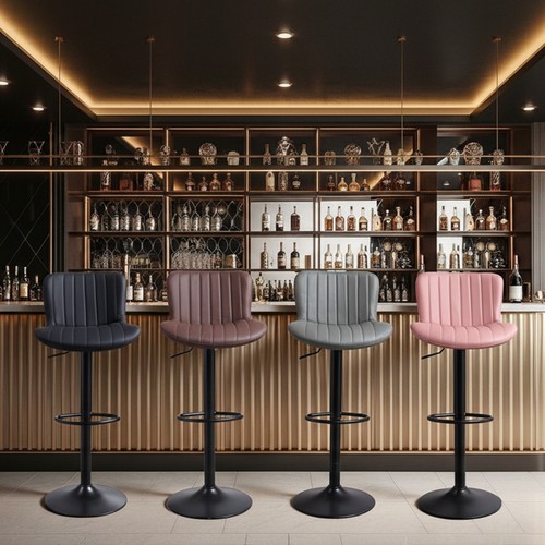 Set barstools swivel - of,