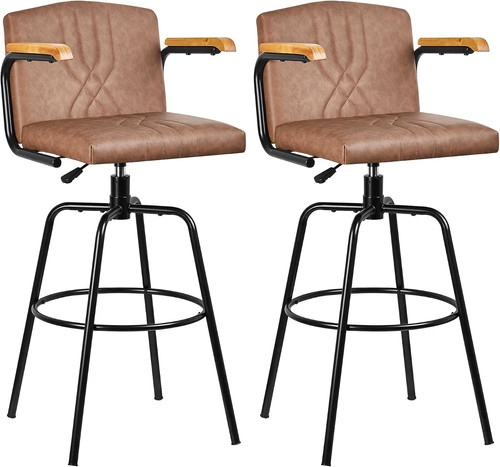 Bar stools set swivel - bar,
