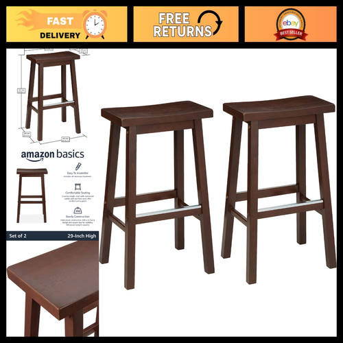 Solid wood saddle seat counter - solid,