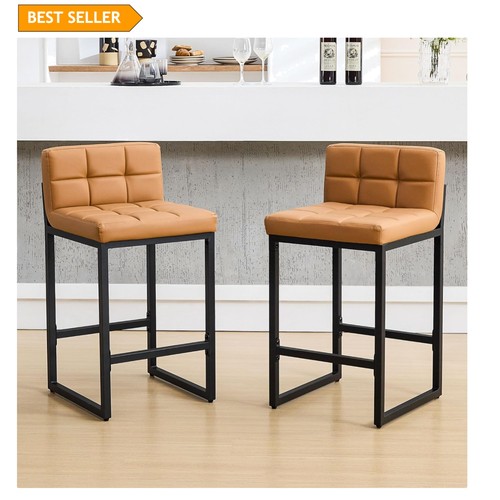 Modern faux leather counter - leather,