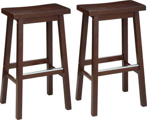 Solid wood saddle seat - solid,