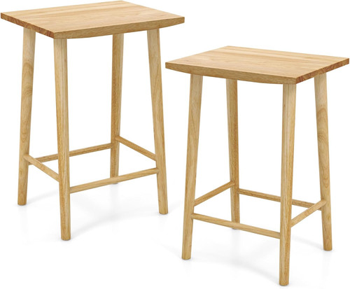 Set backless wooden - 25.5",