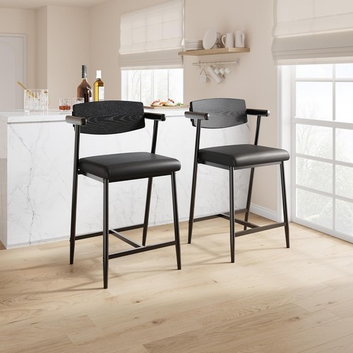 Upholstered bar stool set - 🔥upholstered,
